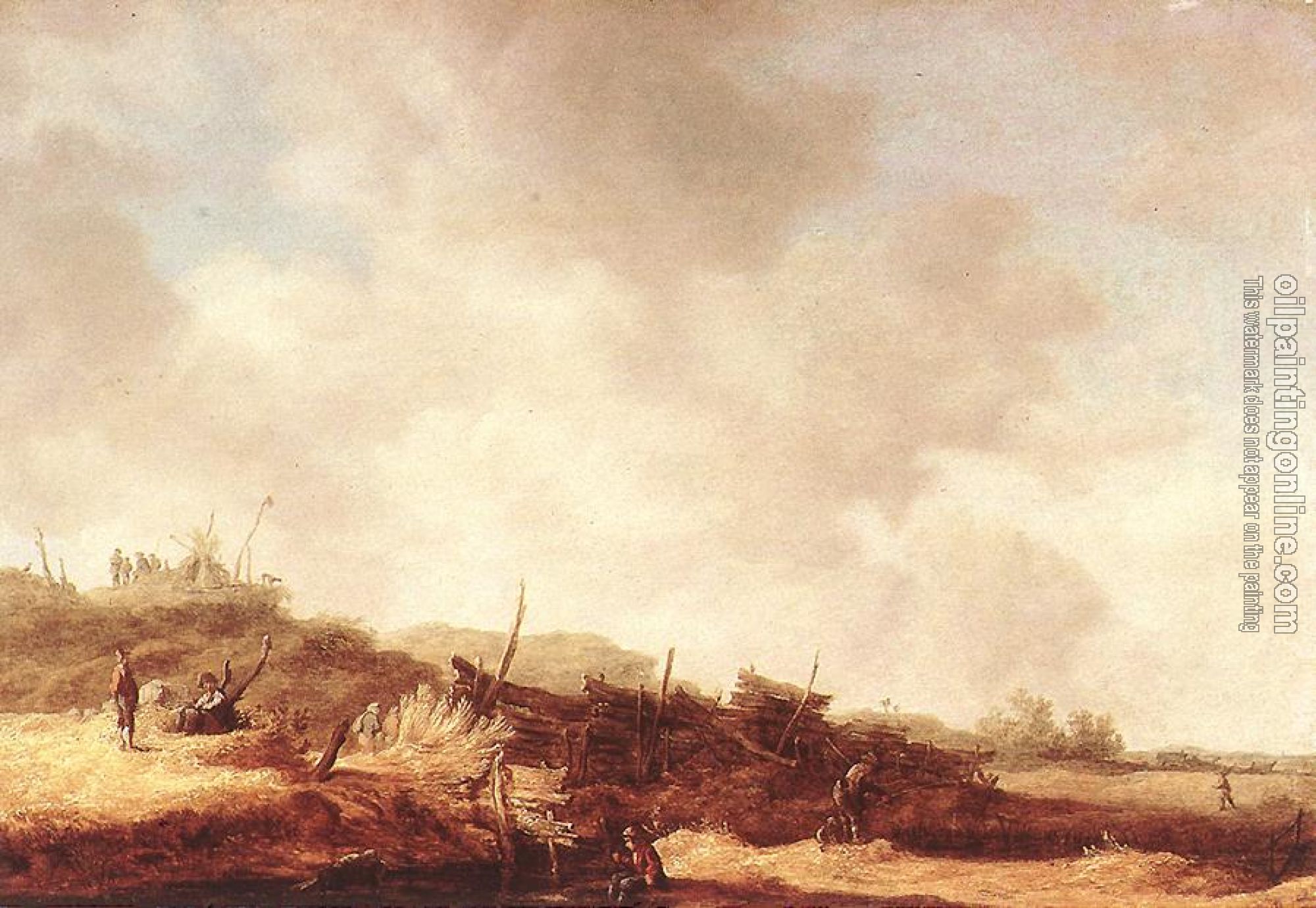 Goyen, Jan van - Landscape with Dunes